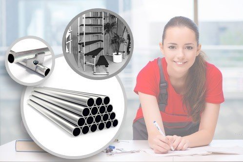 Tube aluminium tubulaire